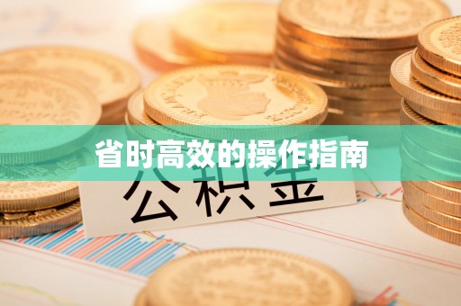 霍林郭勒省时高效的操作指南
