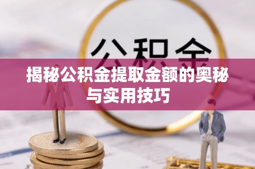 霍林郭勒揭秘公积金提取金额的奥秘与实用技巧