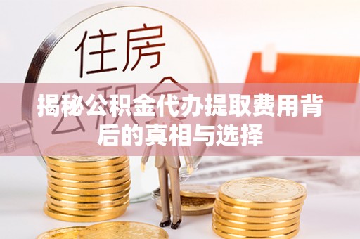 霍林郭勒揭秘公积金代办提取费用背后的真相与选择