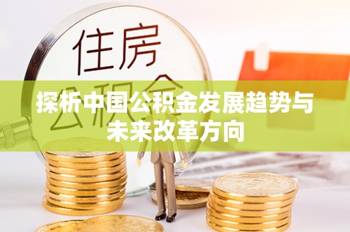 霍林郭勒探析中国公积金发展趋势与未来改革方向