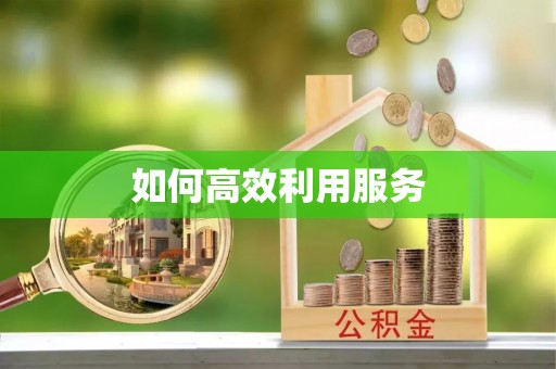 霍林郭勒如何高效利用服务