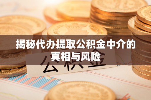 霍林郭勒揭秘代办提取公积金中介的真相与风险