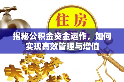 霍林郭勒揭秘公积金资金运作，如何实现高效管理与增值