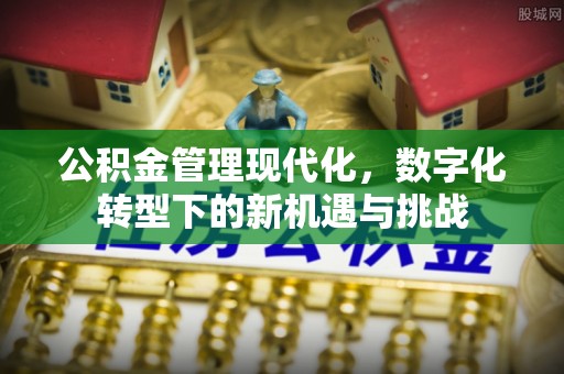 霍林郭勒公积金管理现代化，数字化转型下的新机遇与挑战